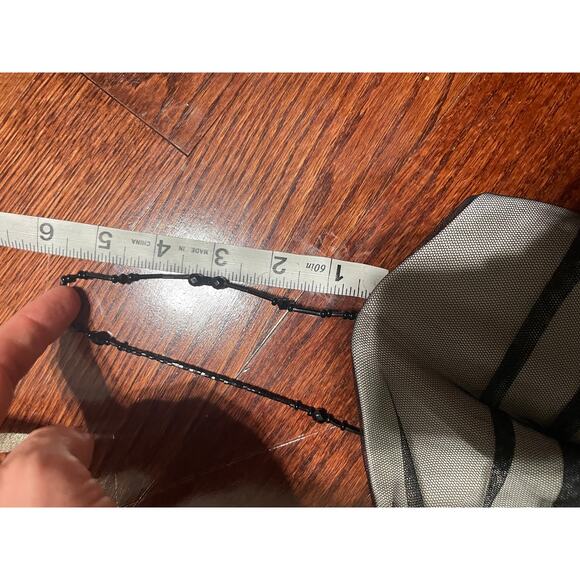 Kay Unger Black Beaded Floral TulleTank top size 10 - Picture 3 of 9